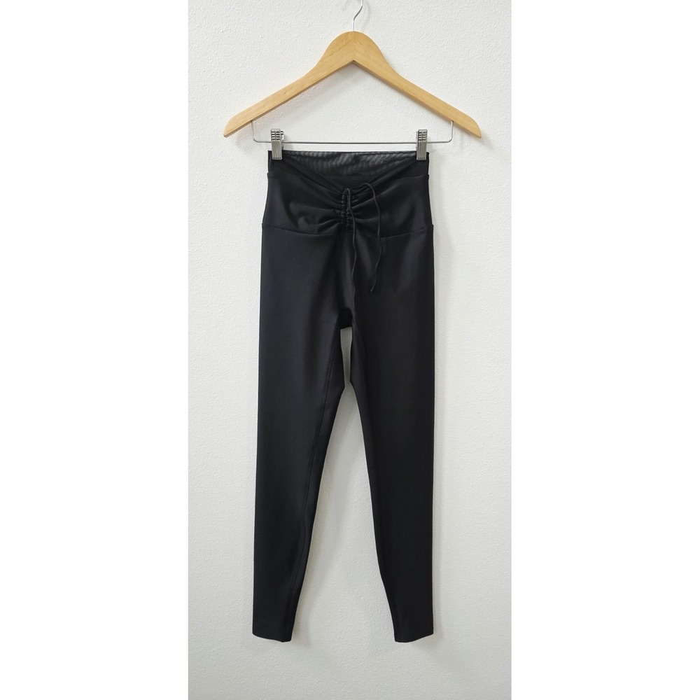 Alo Yoga Airlift Mesh High Waist Divine Legging Women's Size XS Black